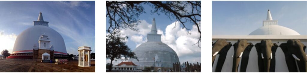 Ruwanweli Seya in Sri Lanka