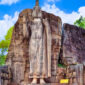 Avukana Buddha statue